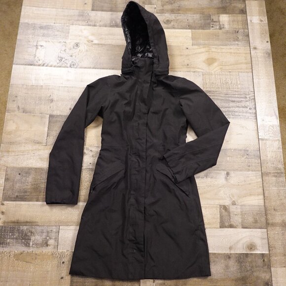 The North Face HyVent Rain Jacket Women’s XS Black (Outer Shell Only) - Picture 1 of 16